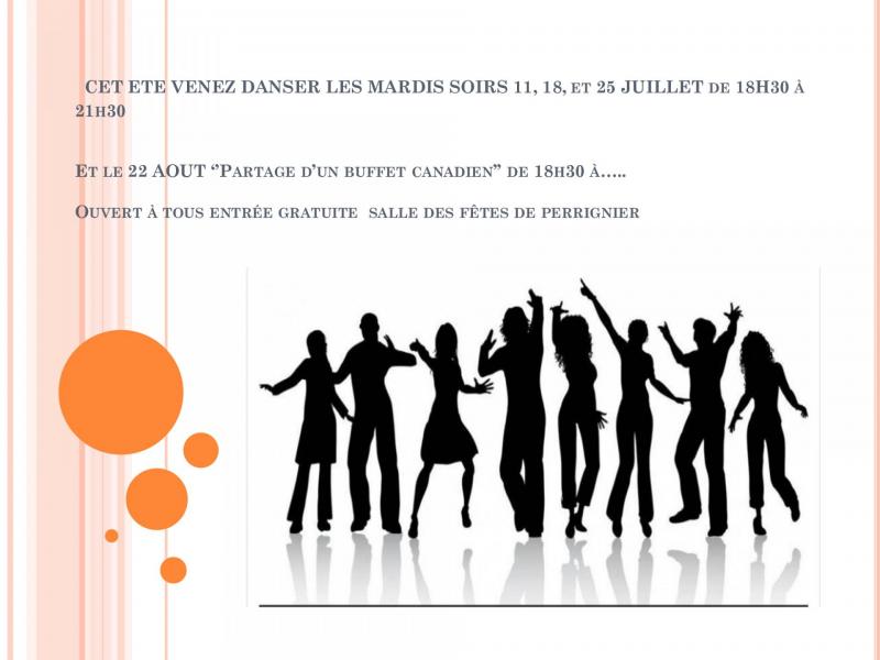 Cet ete venez danser les mardis soirs