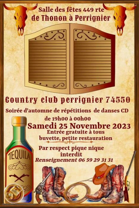 Country club perrignier invitation